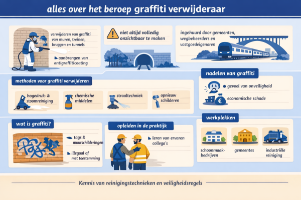 wat doet een graffiti verwijderaar